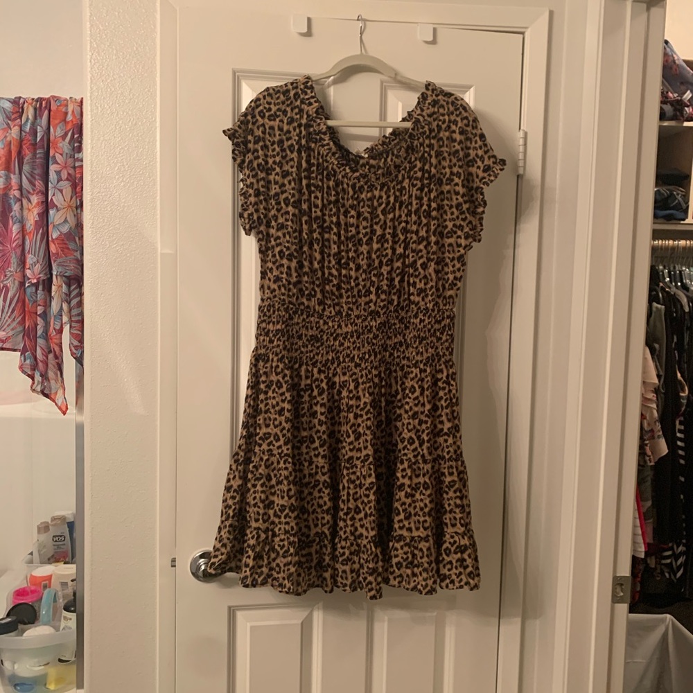Animal Print Dress